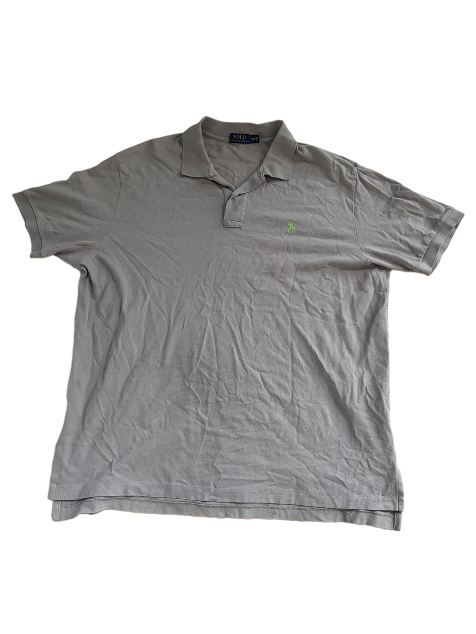 RALPH LAUREN GREY CLASSIC POLO