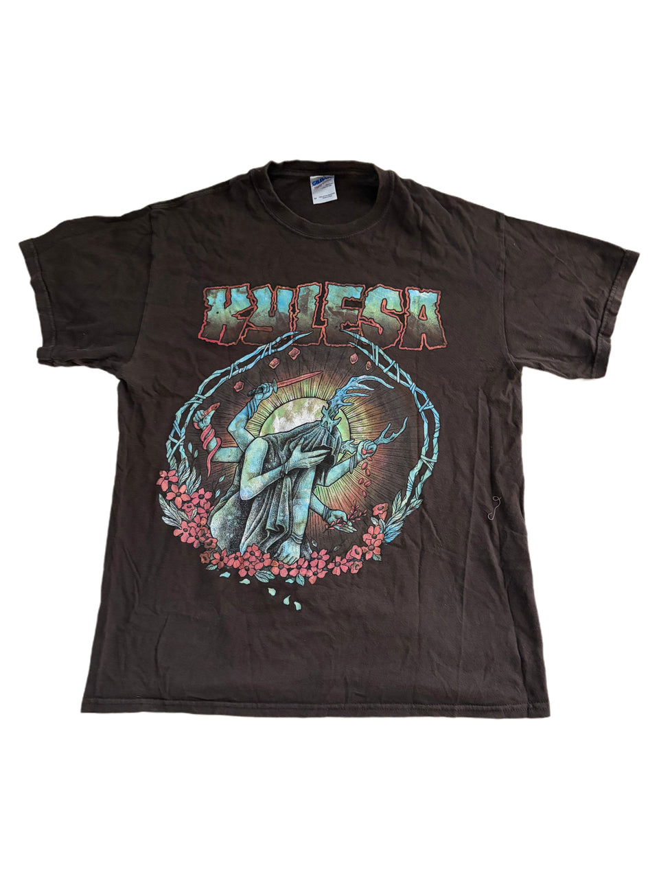KYLESA BAND HEAVY METAL SLUDGE DOOM 2012 EUROPEAN TOUR TEE