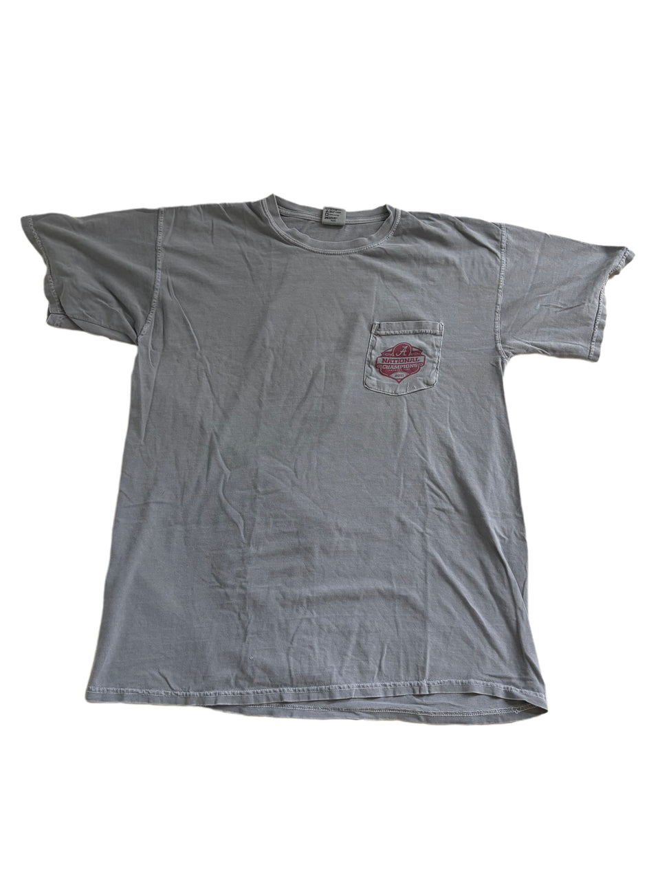 COMFORT COLORS ALABAMA CRIMSON TIDE 2011 NATIONAL CHAMPIONS GRAPHIC SHIRT
