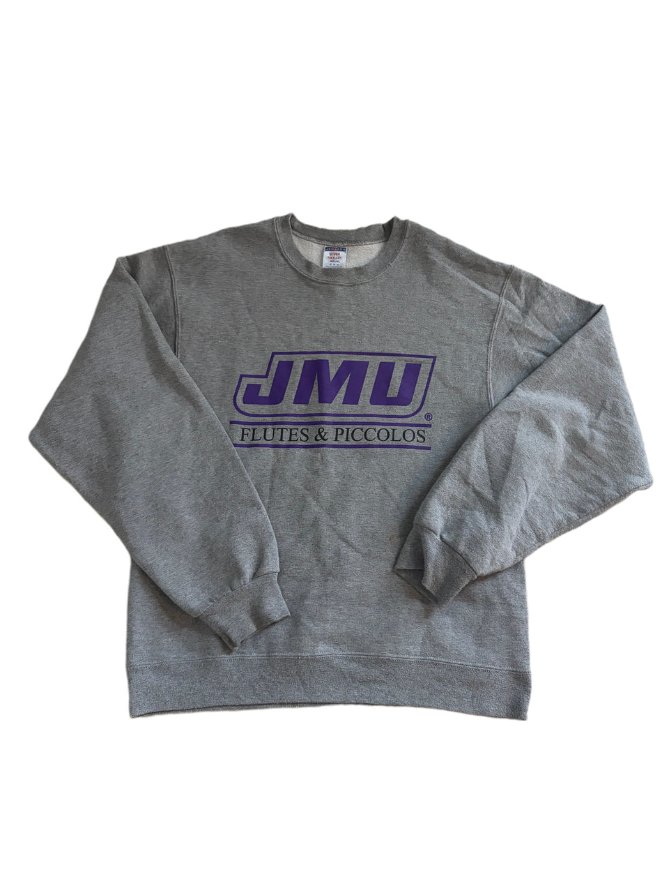 JERZEES JMU FLUTES AND PICCOLOS CREWNECK