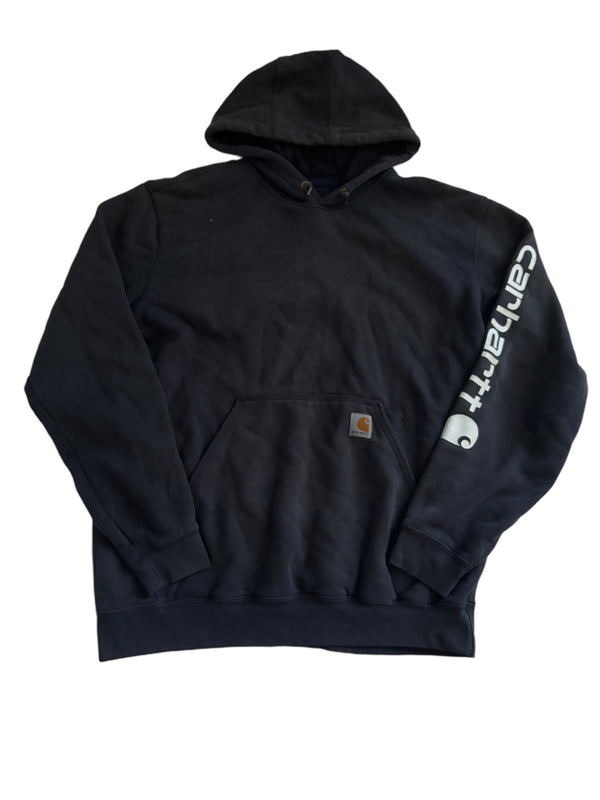 CARHARTT K288 MIDWEIGHT LOGO SLEEVE HOODIE