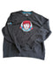 WENDY'S NCAA OFFICIAL HAMBURGER DARK GRAY CREWNECK