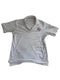ADIDAS LIGHT GRAY TEXAS A&M EMBROIDERED PATCH LOGO POLO