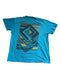 RETRO BLUE VOLCOM GEOMETRIC GRAPHIC SHIRT