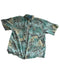 BERMUDA BAY HAWAIIAN ALOHA SILK FLORAL TROPICAL PATTERN BUTTON UP SHIRT