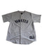 MAJESTIC NEW YORK YANKEES COOPERSTOWN COLLECTION COOL BASE ROAD GRAY JERSEY