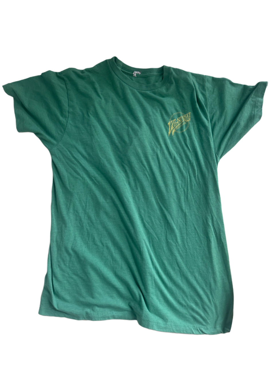 GREEN 17TH STREET SURF SHOP SHIRT