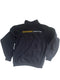 JERZEES BLACK VCU RAMS LEADER QUARTER ZIP CREWNECK