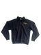 JERZEES BLACK VCU RAMS LEADER QUARTER ZIP CREWNECK