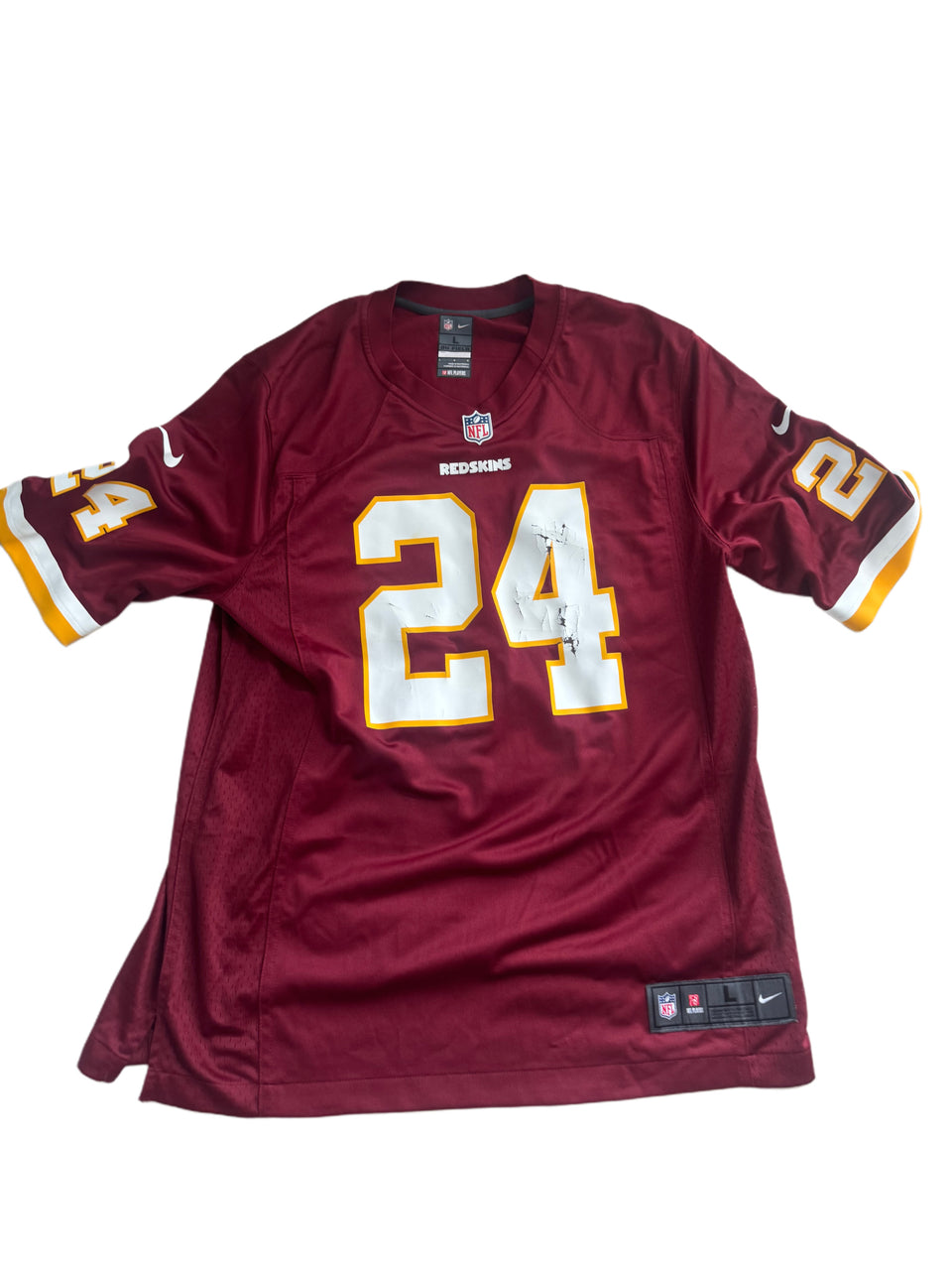NIKE WASHINGTON REDSKINS JOSH NORMAN #24 JERSEY