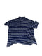 POLO RALPH LAUREN NAVY BLUE WHITE STRIPED POLO SHIRT