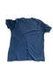 VINTAGE CARHARTT BLUE COTTON POCKET SHIRT WITH PAINT SPLATTERS