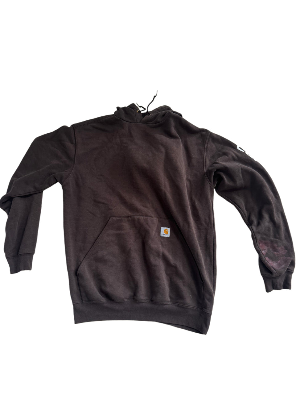 DARK BROWN CARHARTT MIDWEIGHT SWEATSHIRT