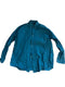 POLO RALPH LAUREN SOLID TEAL BLUE BUTTON UP SHIRT