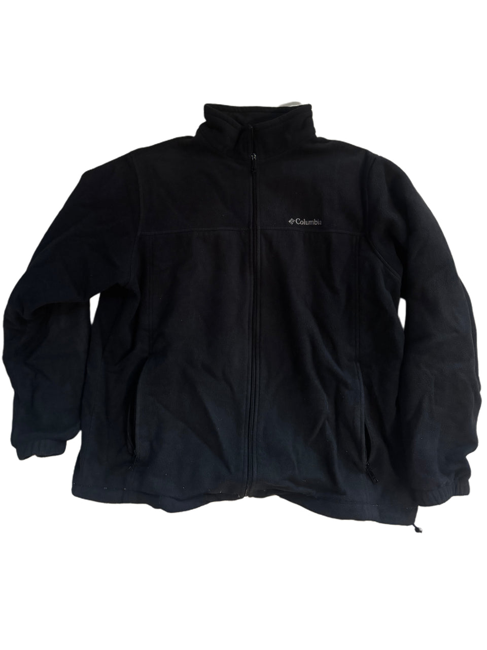 BLACK COLUMBIA FULL ZIP FLEECE