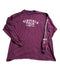 RETRO MAROON JANSPORT VIRGINIA TECH HOKIES LONG SLEEVE DESIGN SHIRT