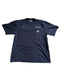 CARHARTT FORCE NAVY BLUE RELAXED FIT SHORT SLEEVE POCKET CUSTOM BRANDING SHIRT