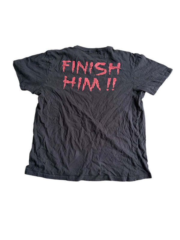 VINTAGE MORTAL KOMBAT FINISH HIM GRAPHIC SHIRT