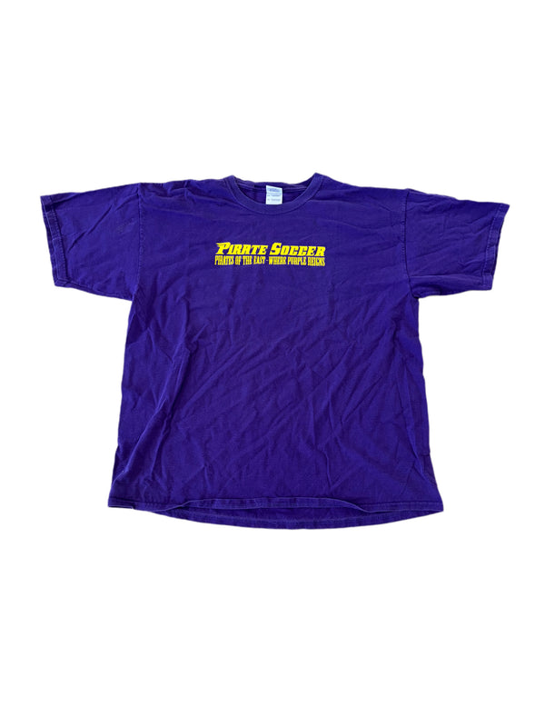 ECU PIRATES SOCCER WHERE PURPLE REIGNS SHIRT