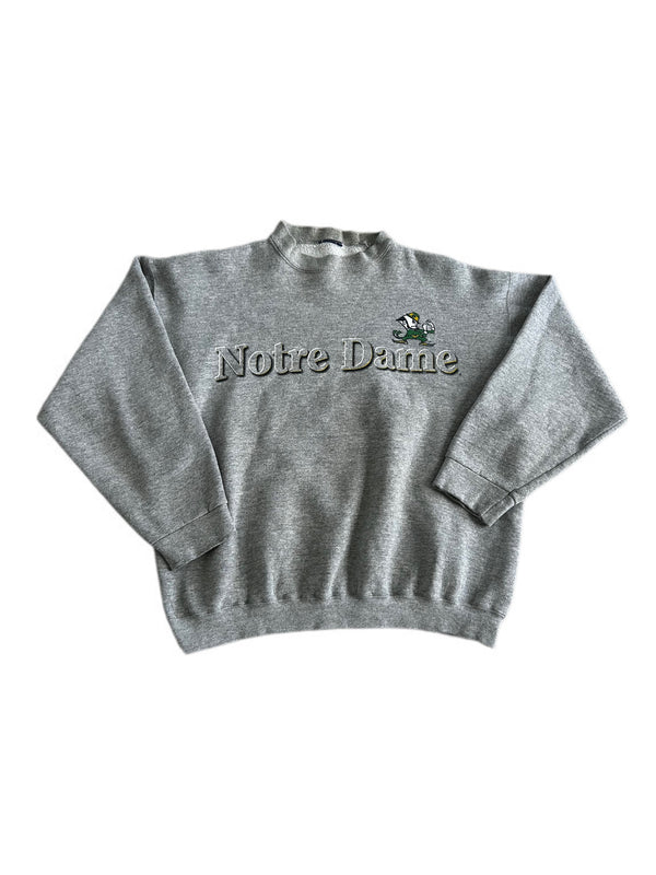 VINTAGE 90'S NOTRE DAME FIGHTING IRISH CREWNECK
