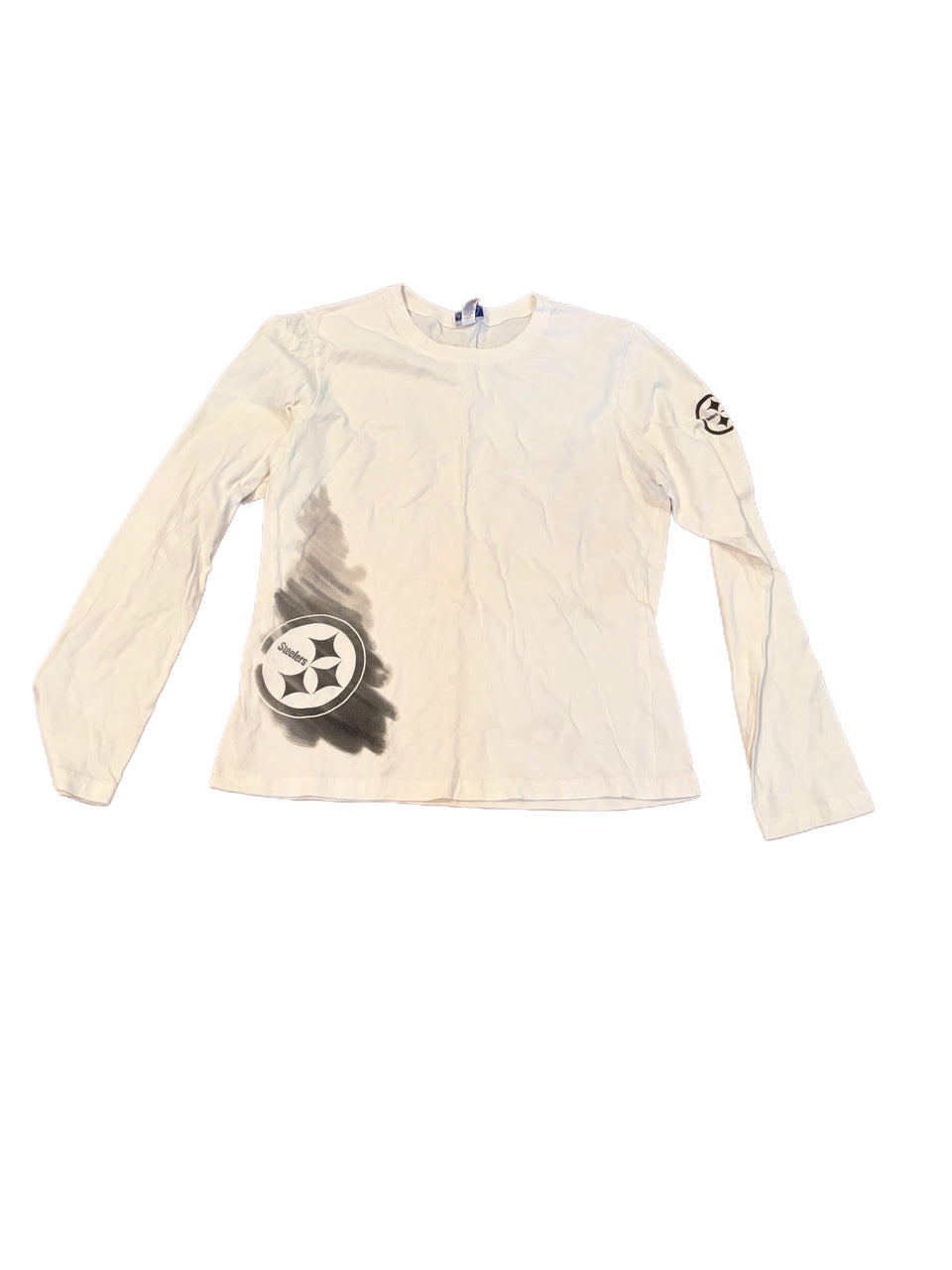 REEBOK PITTSBURGH STEELERS MONO LOGO GRAPHIC LONG SLEEVE SHIRT