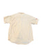 VINTAGE BEIGE QUALITY LOGO BUTTON DOWN SHIRT