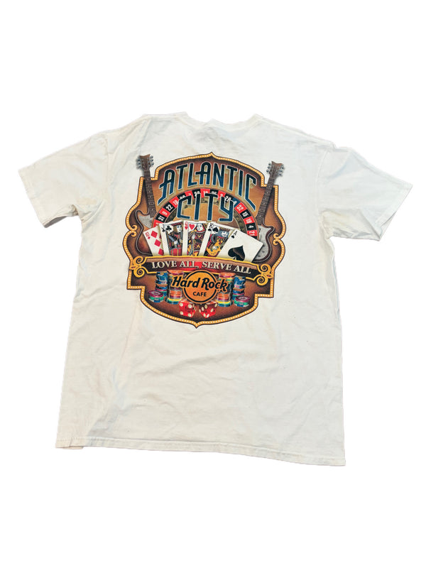 VINTAGE HARD ROCK CAFE ATLANTIC CITY GRAPHIC SHIRT