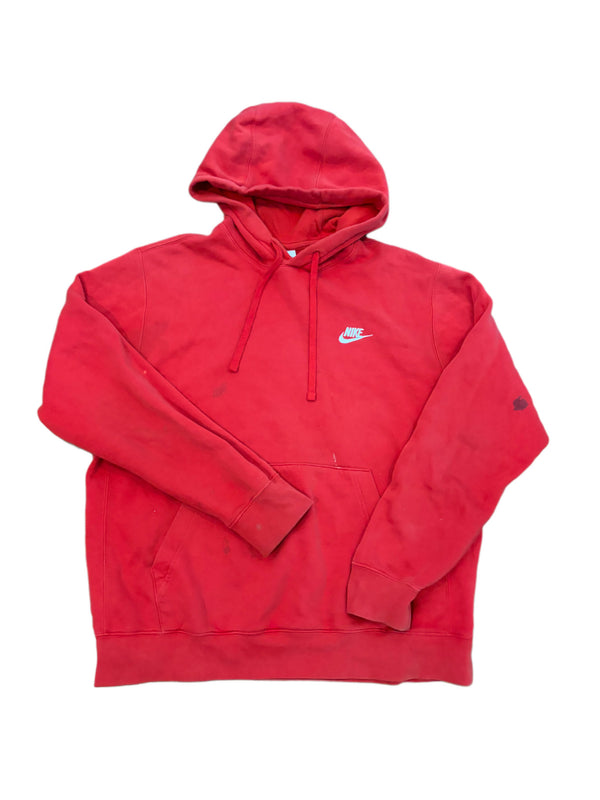 CLASSIC RED NIKE CLUB HOODIE