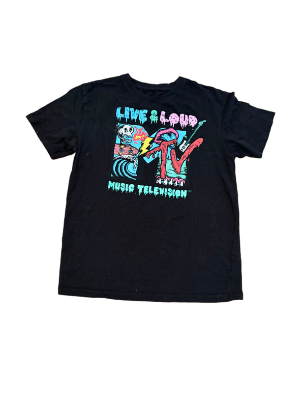 MTV LIVE AND LOUD MUSIC TELEVISION GRAPHIC SHIRT