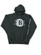 FBI WASHINGTON DC EMBROIDERED BLACK HOODIE