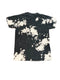 BLACK AND WHITE TIE DYE 2PAC LOGO SHIRT