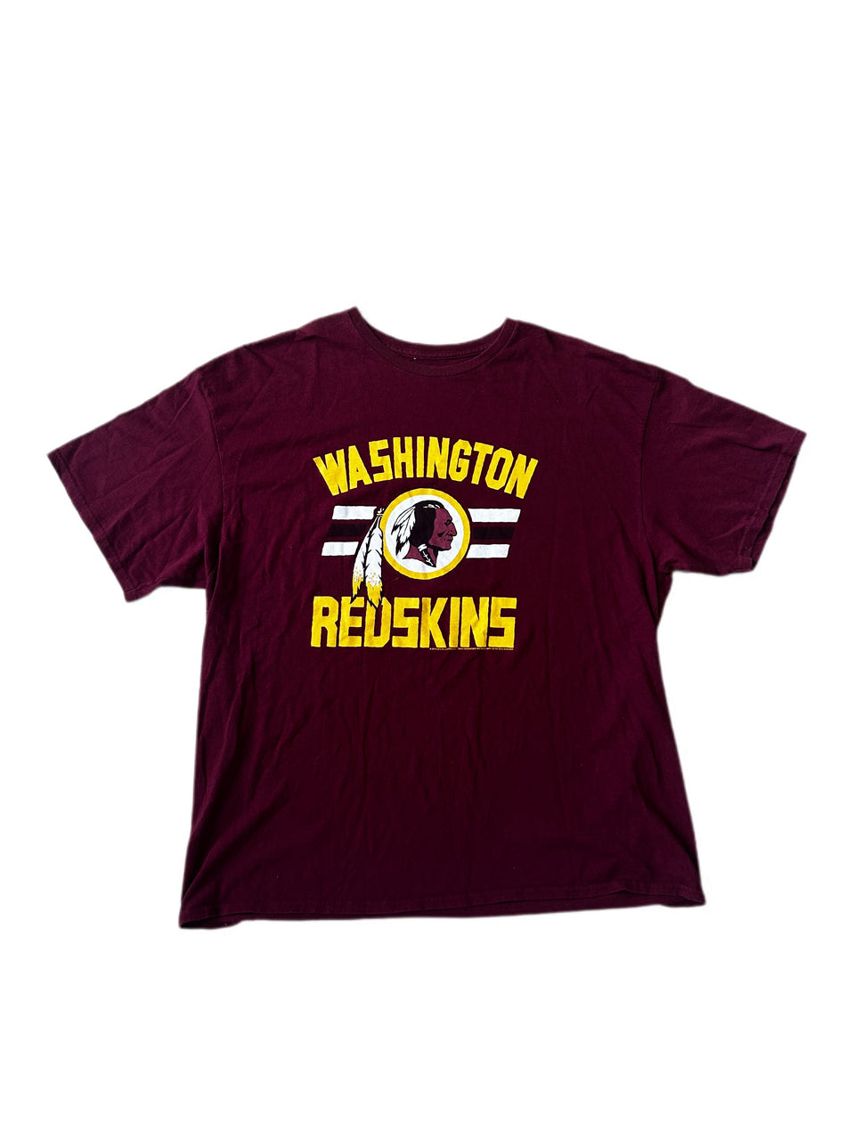 VINTAGE WASHINGTON REDSKINS MAROON ARCH LOGO TEE