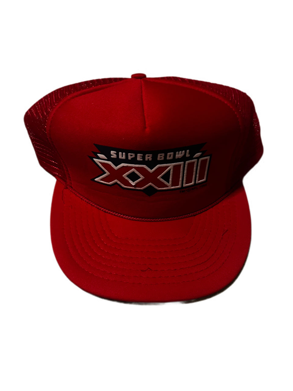 VINTAGE 1988 SUPERBOWL TRUCKER HAT