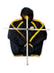 PITTSBURGH STEELERS LOGO BLACK FULL ZIP EMBROIDERED