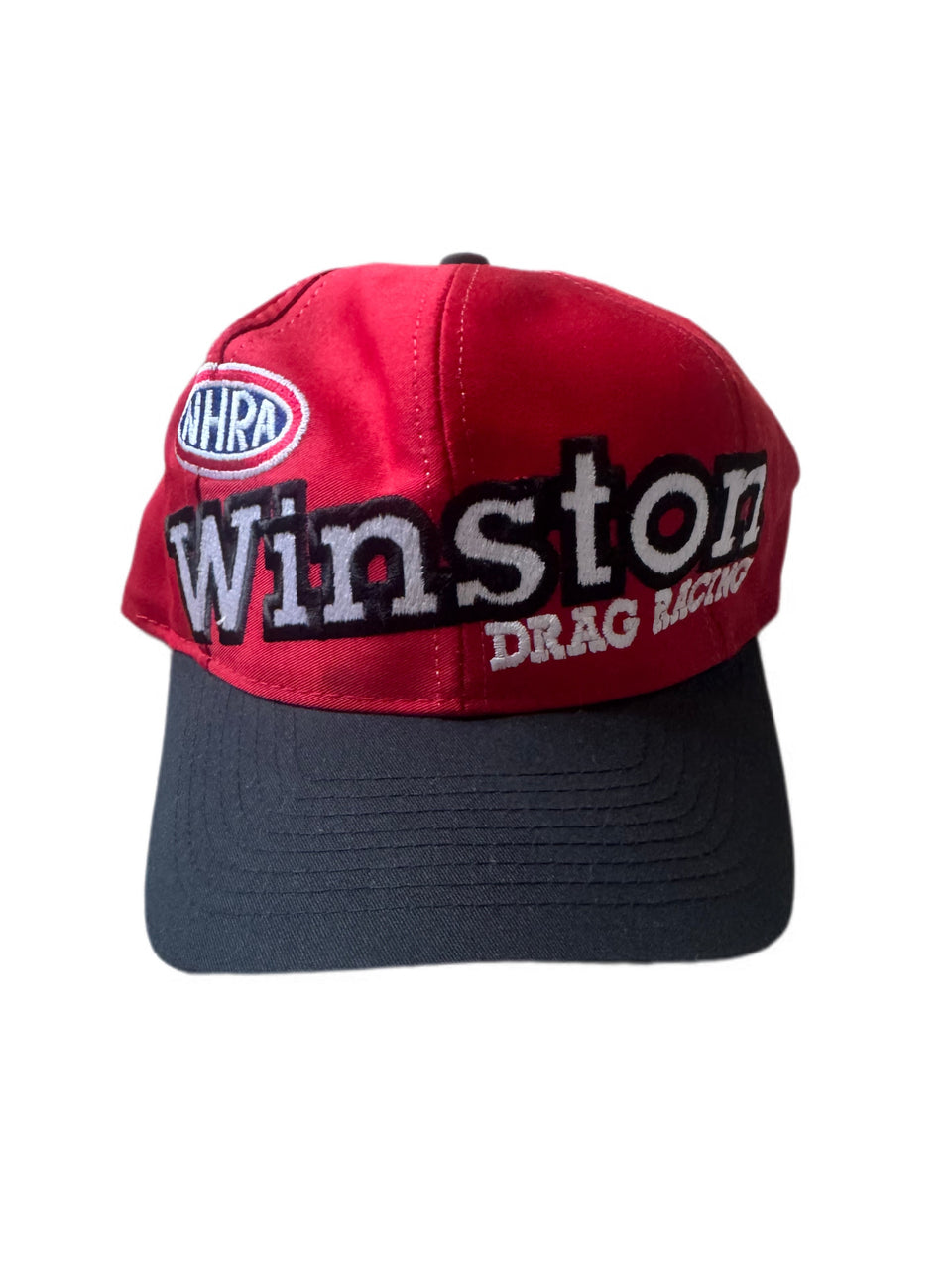 VINTAGE 1998 WINSTON DRAG FINALS RACING NHRA HAT NATIONALS SNAPBACK CAP