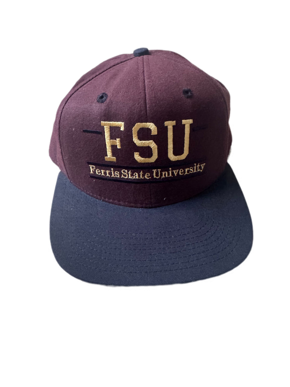 VINTAGE FERRIS STATE UNIVERSITY THE GAME SNAPBACK HAT
