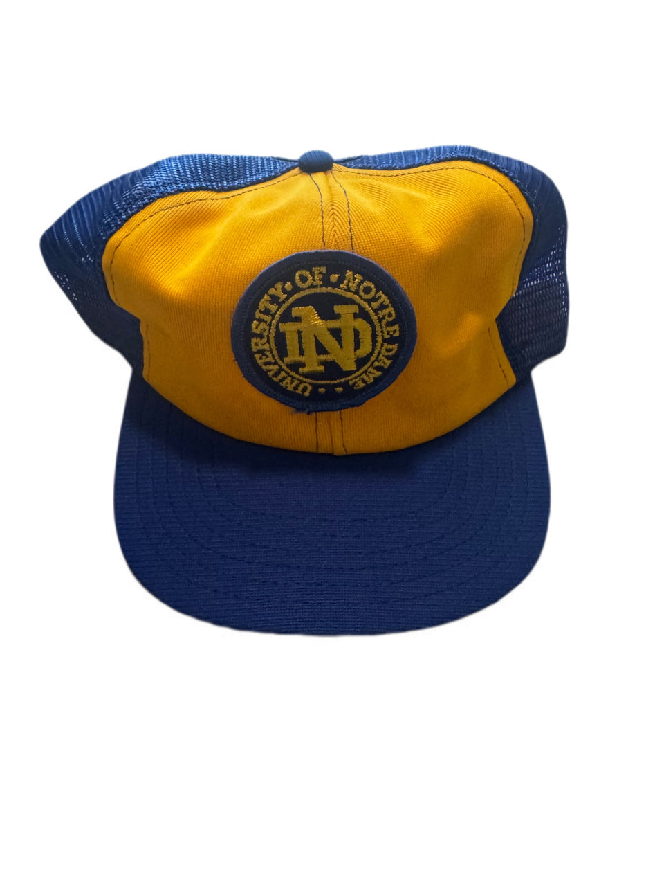 VINTAGE 90'S NOTRE DAME FIGHTING IRISH SNAPBACK CAP
