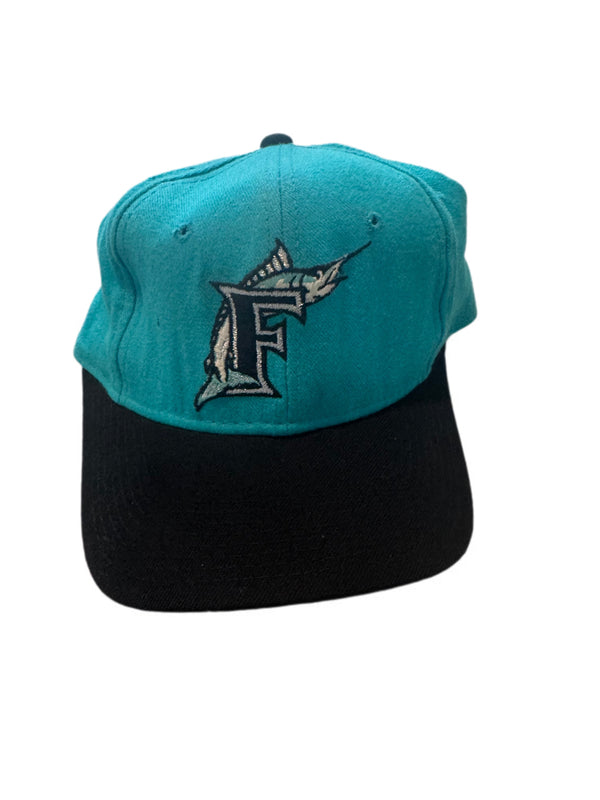 VINTAGE 90'S FLORIDA MARLINS SNAPBACK CAP