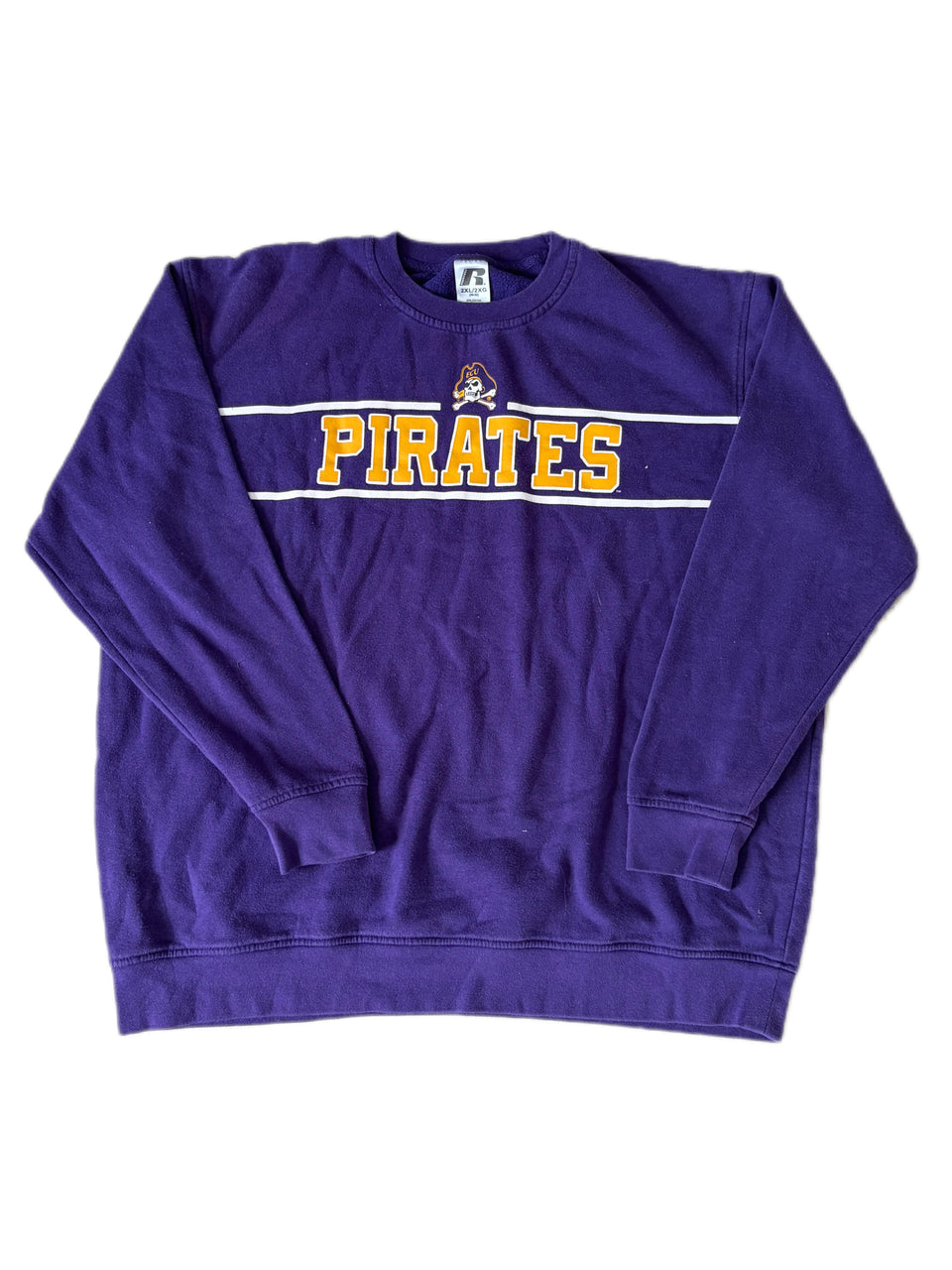 ECU PIRATES RUSSELL CREWNECK