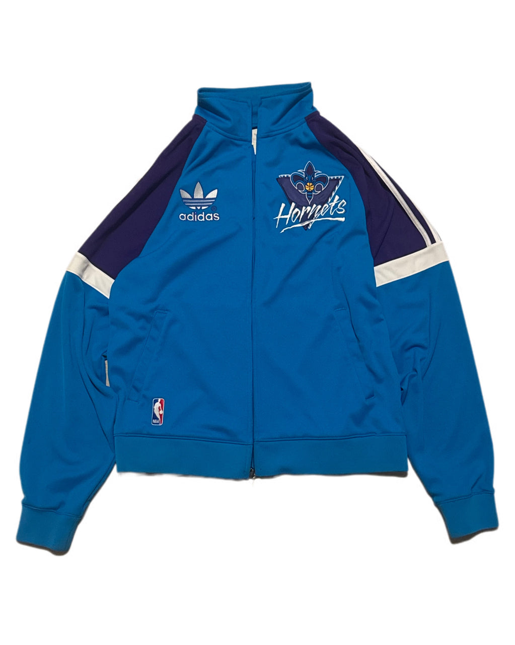 ADIDAS CHARLOTTE HORNETS BASKETBALL ZIP UP JACKET
