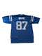 INDIANAPOLIS COLTS REGGIE WAYNE #87 BLUE ON FIELD NFL EQUIPMENT JERSEY