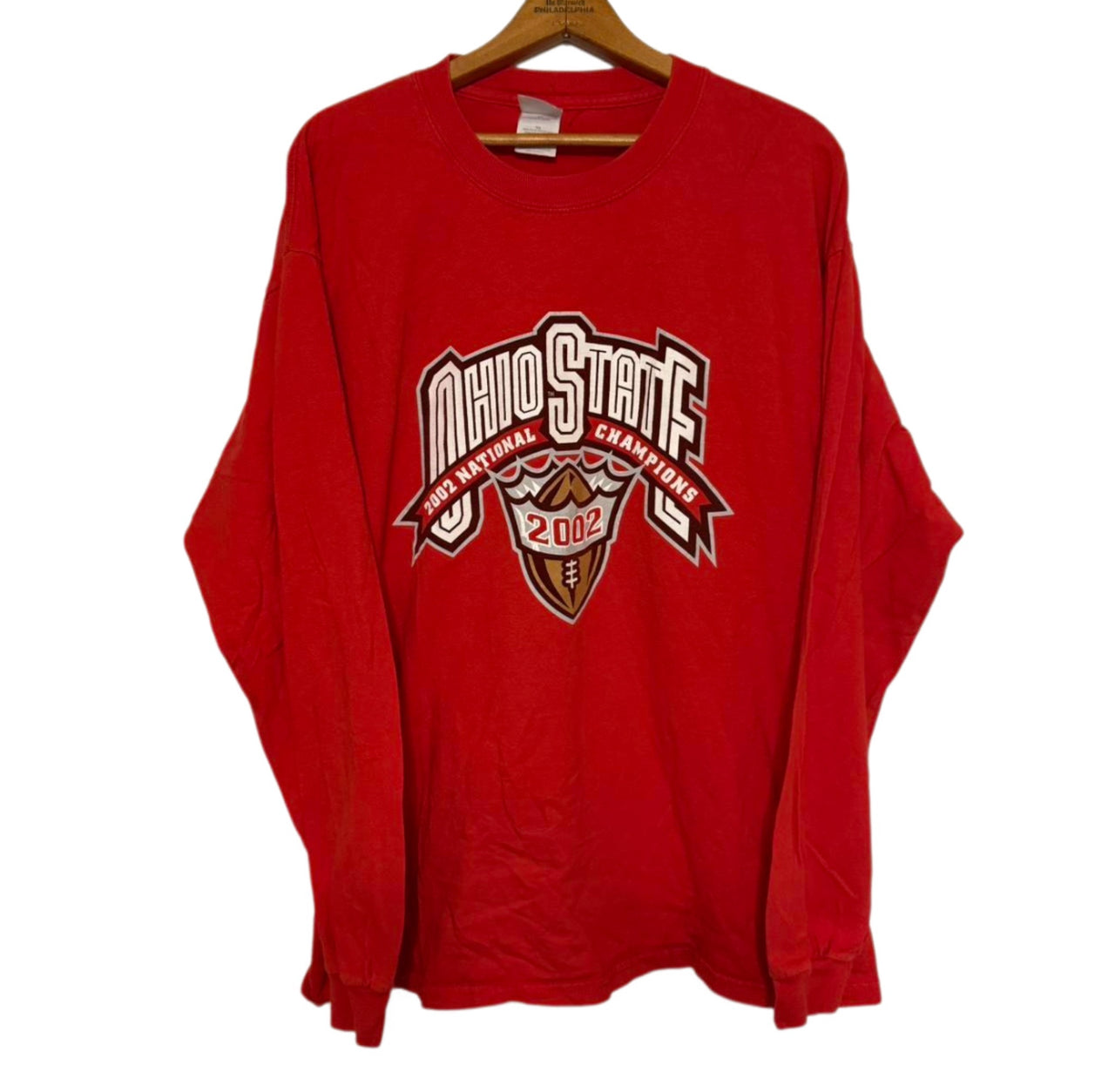 RETRO 2002 OHIO STATE NATIONAL CHAMPS LONGSLEEVE TEE
