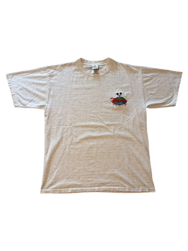 VINTAGE THE DISNEY STORE PARIS EMBROIDERED TEE