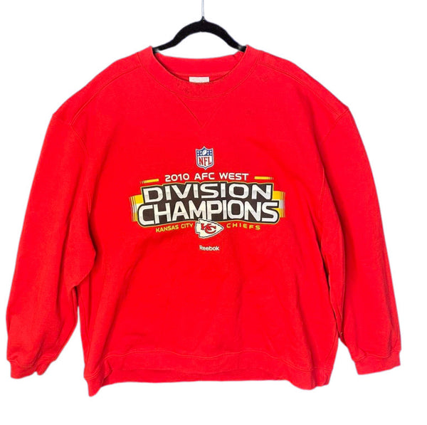 2010 RETRO REEBOK KANSAS CITY CHIEFS&nbsp; HEAVYWEIGHT CREWNECK