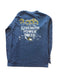 BLUE 84 ST. LOUIS RAMS FOOTBALL LONG SLEEVE BLUE TEE