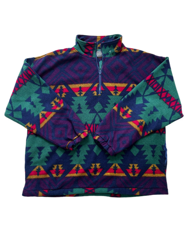 Vintage Blass Sport  Fleece Quarter Zip