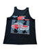 RETRO 2007 SUPER CHEVY SHOW BLACK GRAPHIC TANK TOP