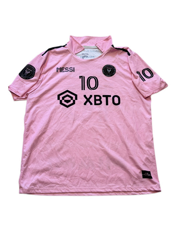 ADIDAS INTER MIAMI LIONEL MESSI #10 HOME JERSEY MATCH PATCH