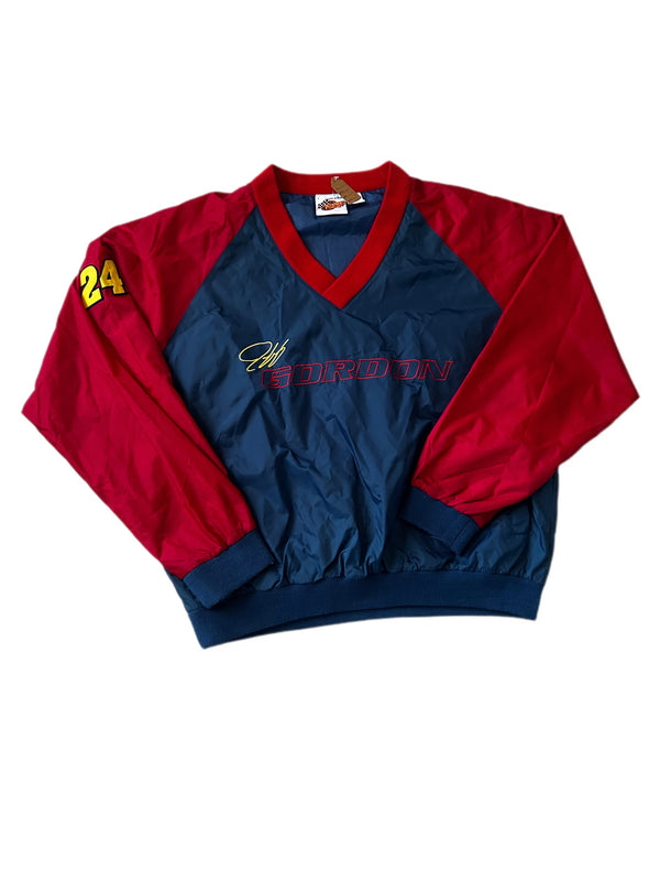 Jeff Gordon V Neck Windbreaker.
