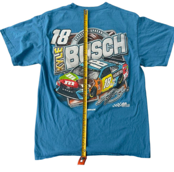 BLUE KYLE BUSCH NASCAR RACING TEE